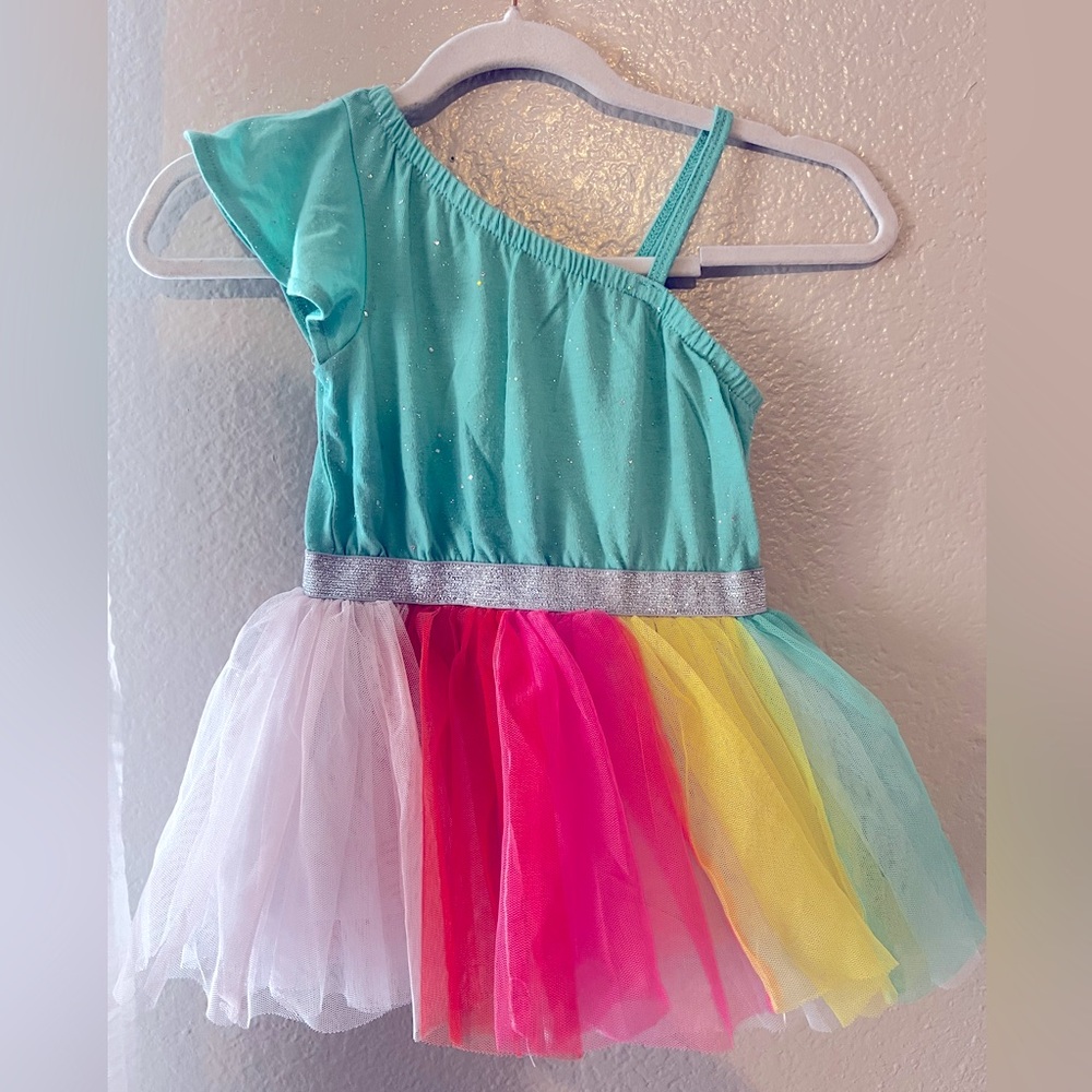 Rainbow tutu dress 12M